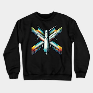 Spectrum Surveillance | MQ-9 Reaper Drone Tee Crewneck Sweatshirt